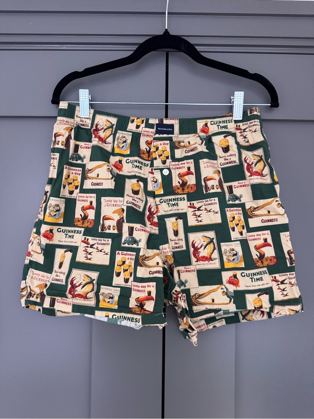 Abercrombie & Fitch men’s guinness boxers